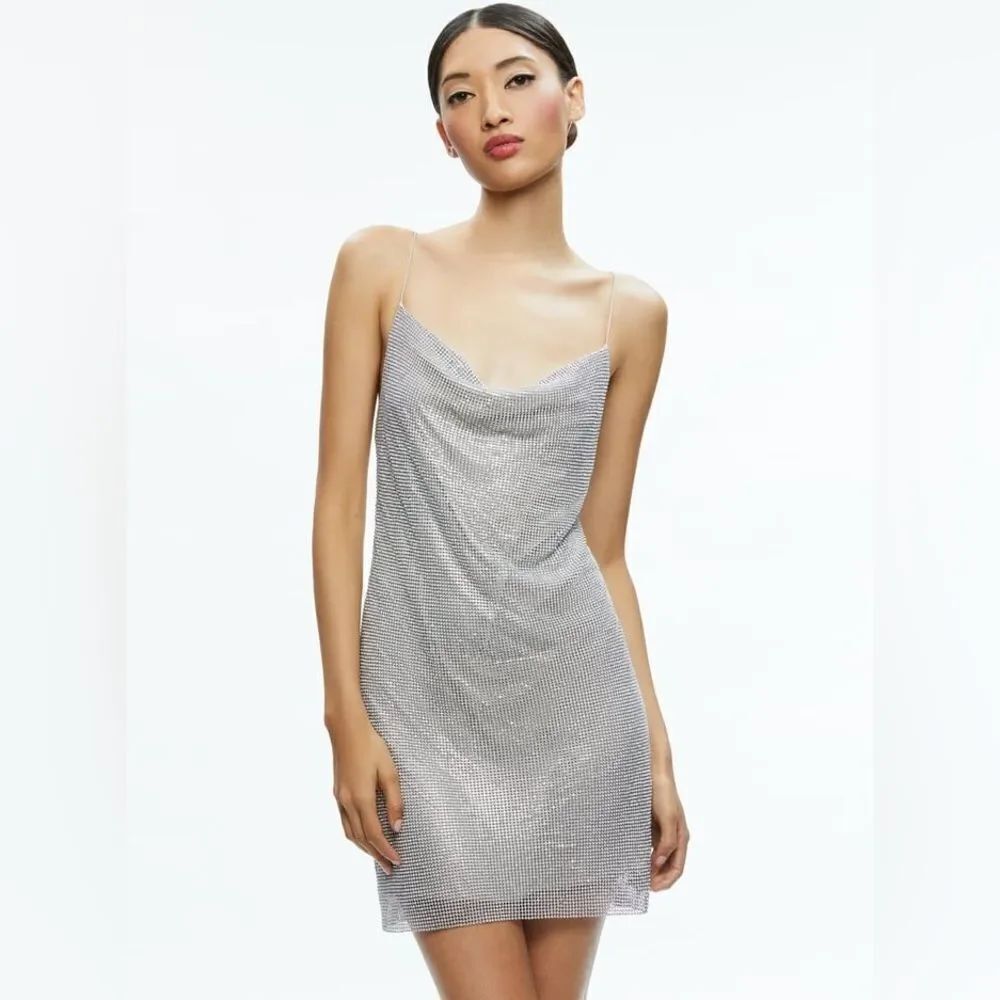 HARMONY MINI SLIP DRESS / size 10